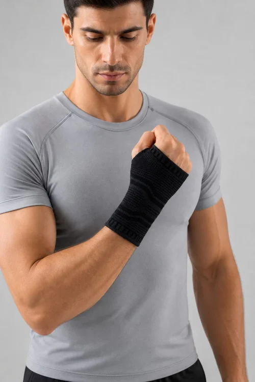 Elastic Wrist Support with Palm Support