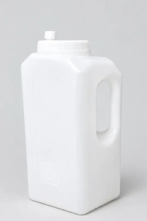 Vertical 24 hour urine container